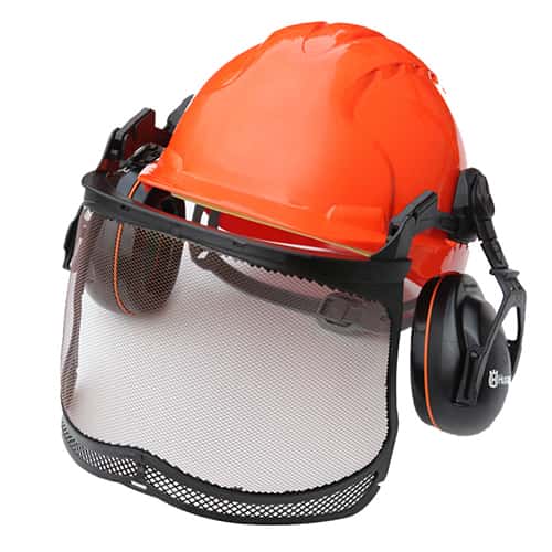 Sikkerhedshjelm (inkl. beskyttelse)