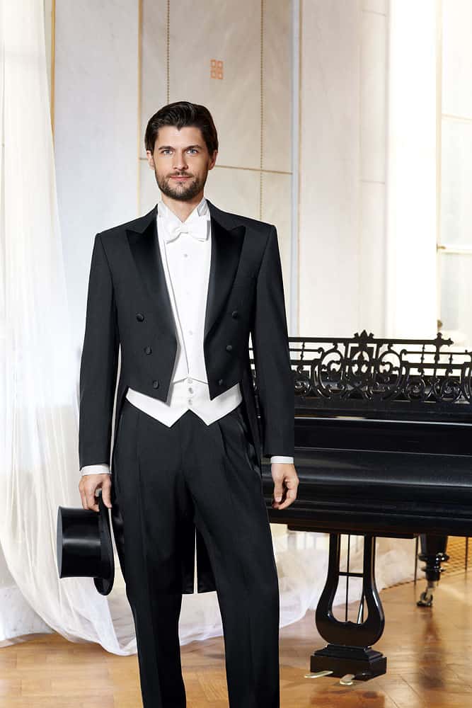 Cavaliere, Sort, Super Slimfit/classic fit