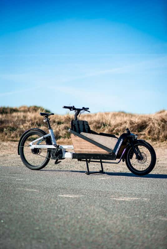 E-Carobike, to hjul, til 2 børn (Long John)