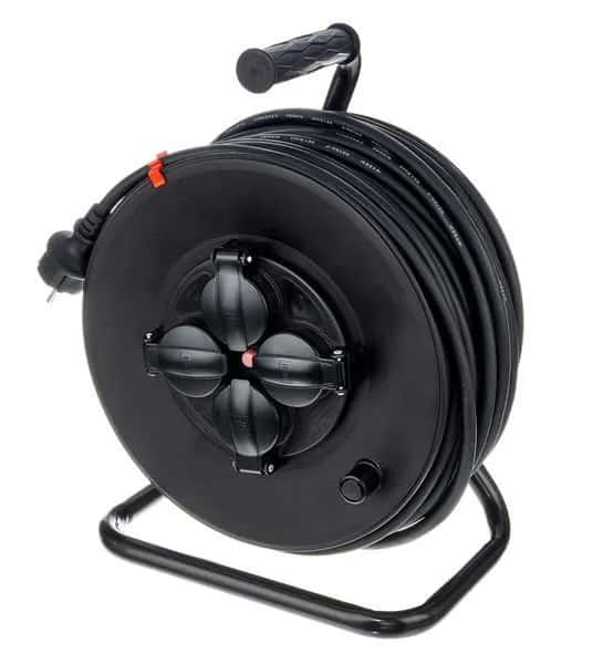 Power cable, 50m tromle, schuco