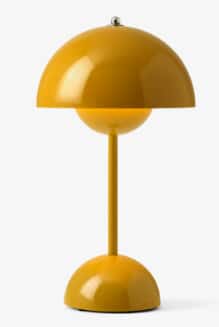 Flower Pot lampe, senneps gul