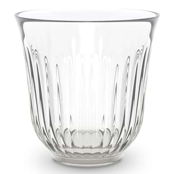 Lyngby fyrfadstage klar glas 26 cl
