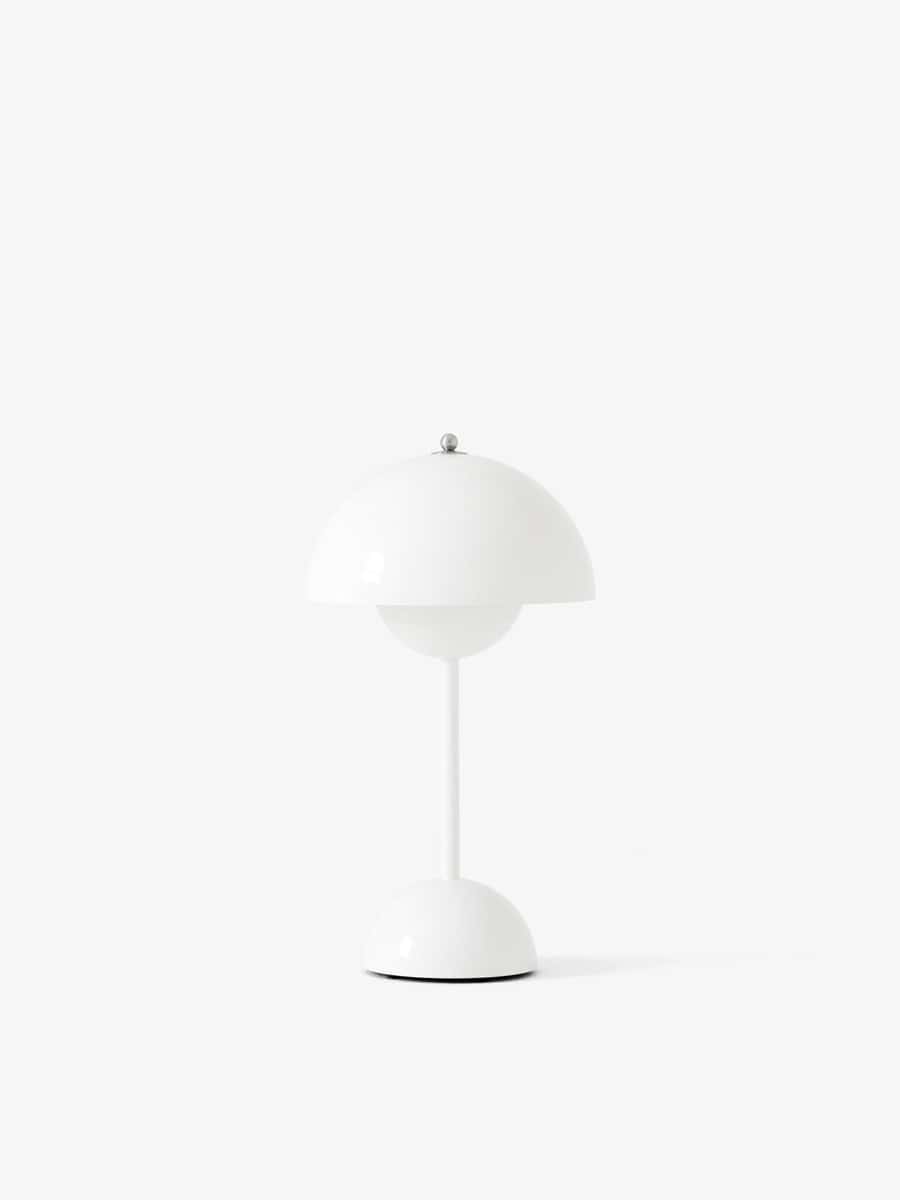 Flower Pot lampe, hvid