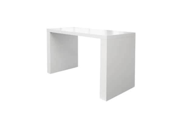 Arc bord, lille, hvid
