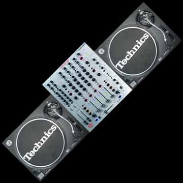Vinyl DJ pult m. XONE:96