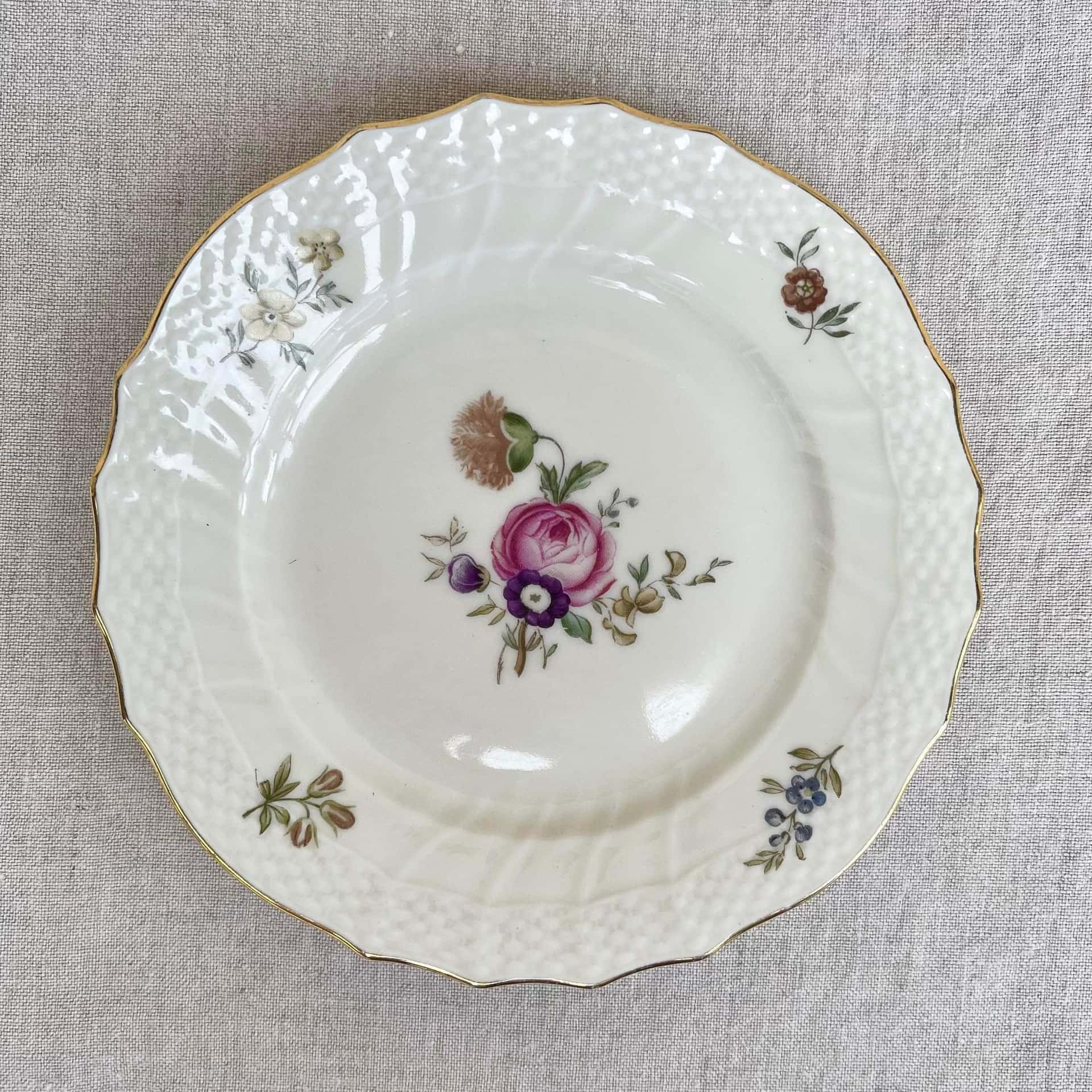 Frokosttallerkner -stel Frijsenborg/ Royal Copenhagen