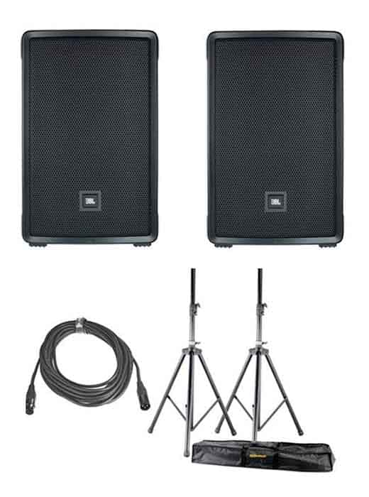 2 stk. JBL IRX 112 BT inkl. stativ