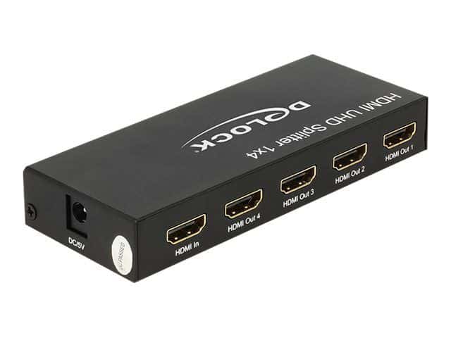 HDMI Splitter 1 til 4