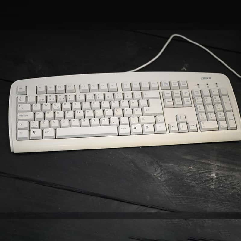Rekvisit – Zitech keyboard