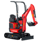 Minigraver Diesel < 1,2 ton