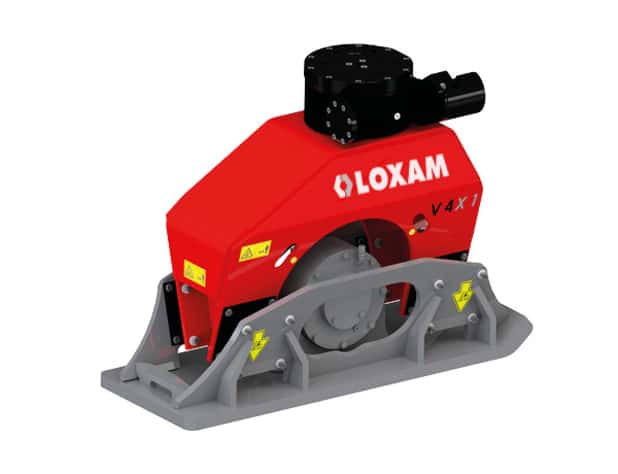 Pladevibrator til gravemaskine
