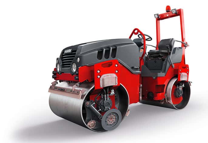 Tandemtromle Diesel 2,4 ton