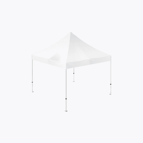 Pavillon 3x3 meter - Hvid