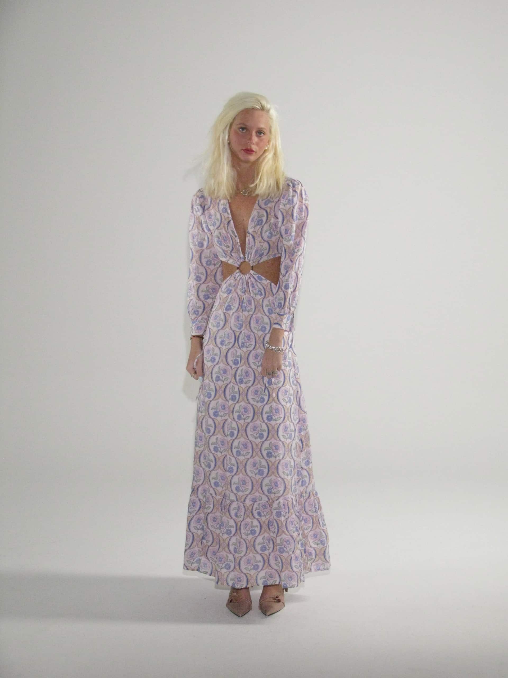 Antik Batik - Tanissa Cutout Floral-print Cotton-Volie