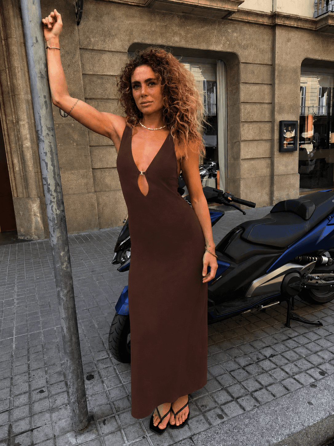 Kookai dress - brown