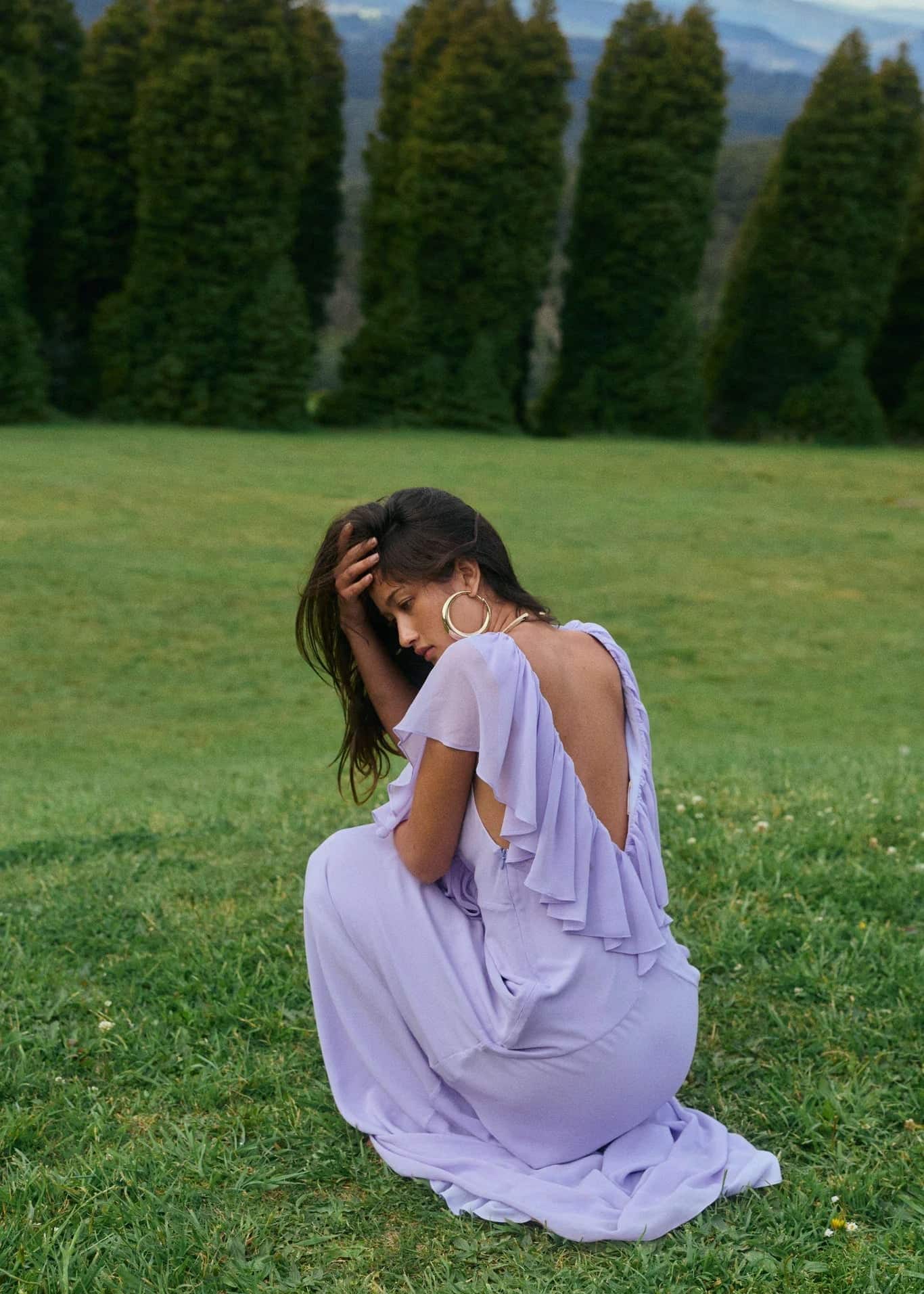Ance Gria - Clover Gown, Lavender