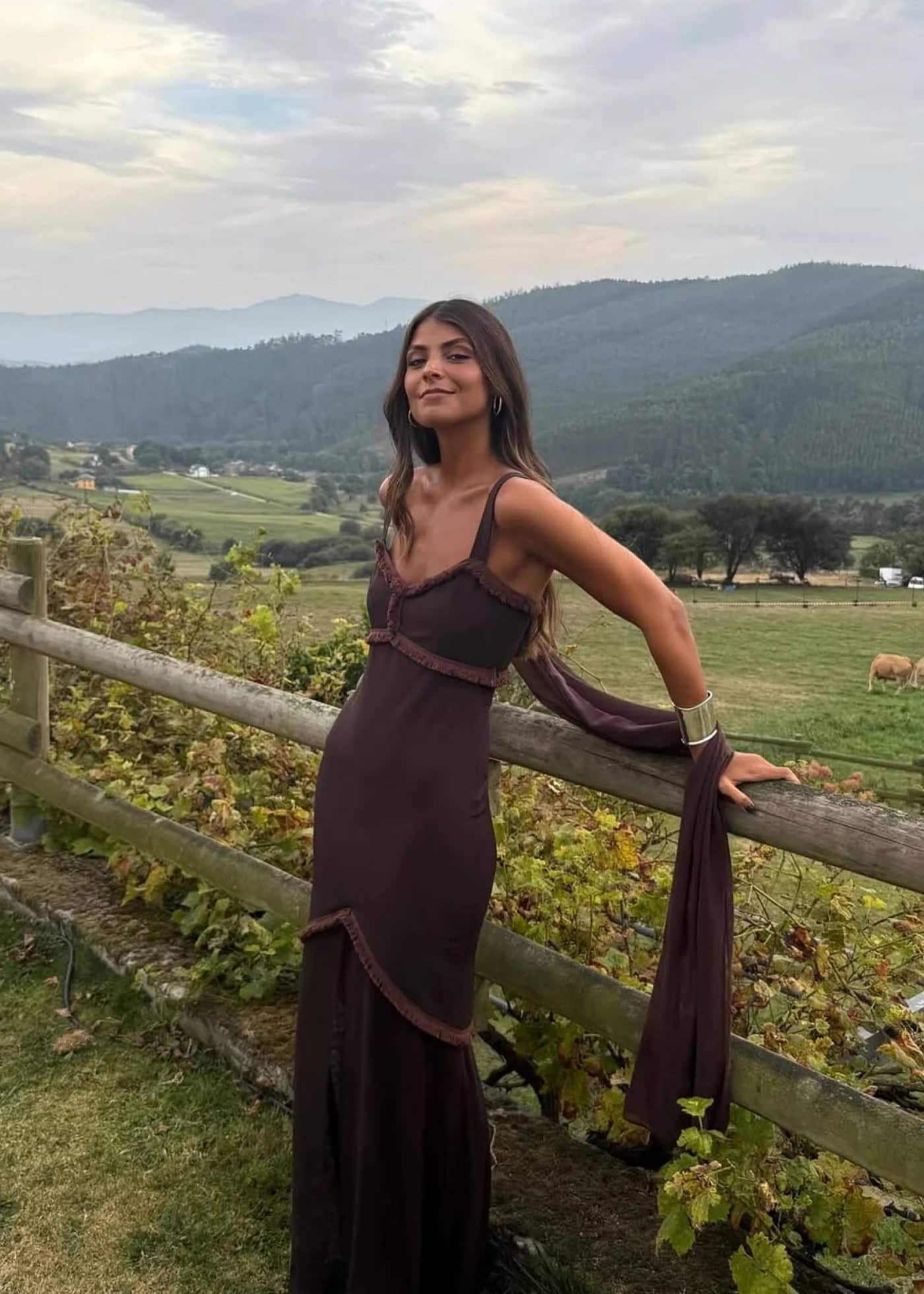 Lady Pipa - Loren Dress Brown