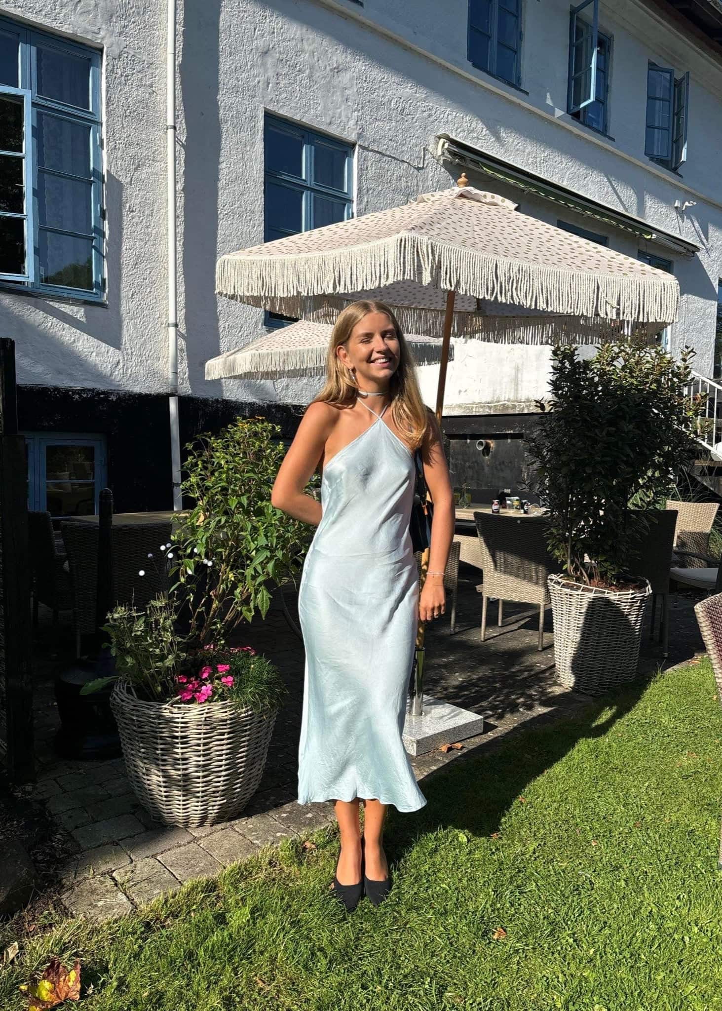 Saks potts – SNO DRESS — DUSTY BLUE (34, 36, 38 & 40)