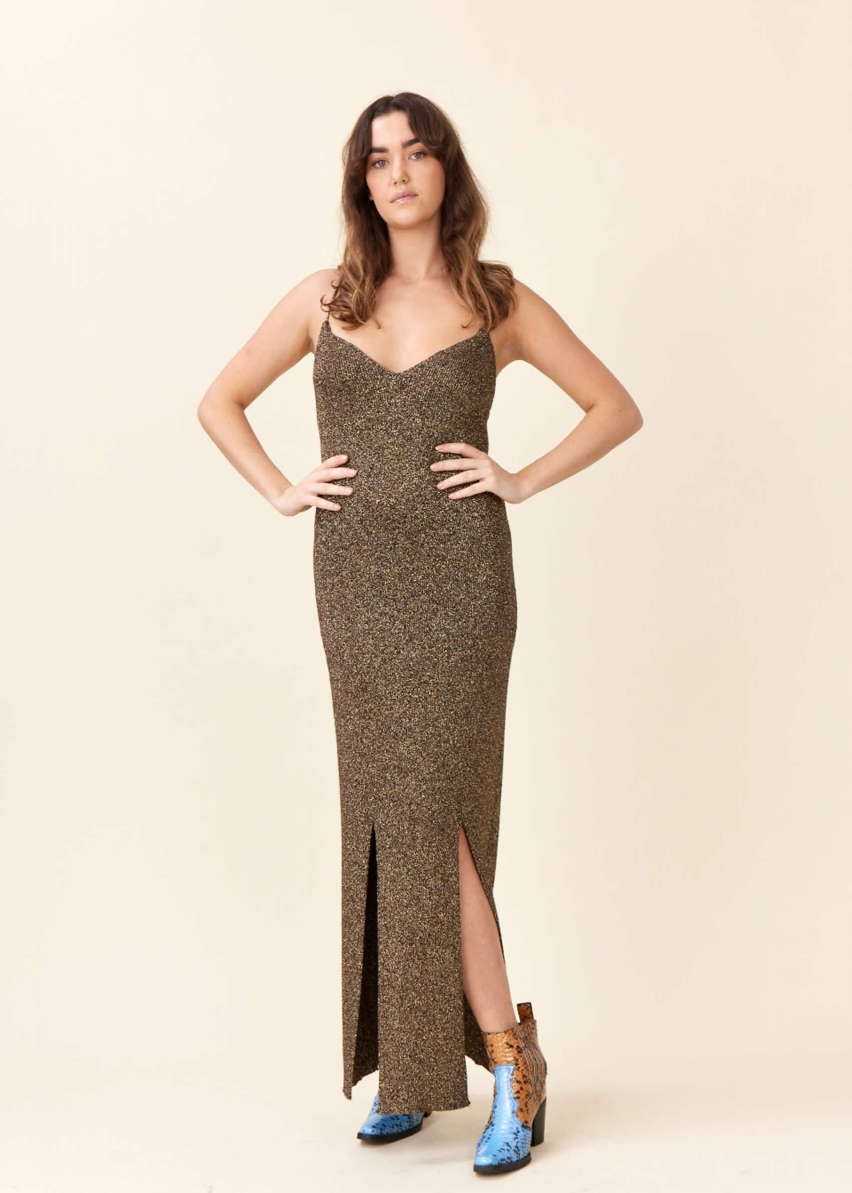 13. GANNI – Glitter Dress (36, 38 & 40)