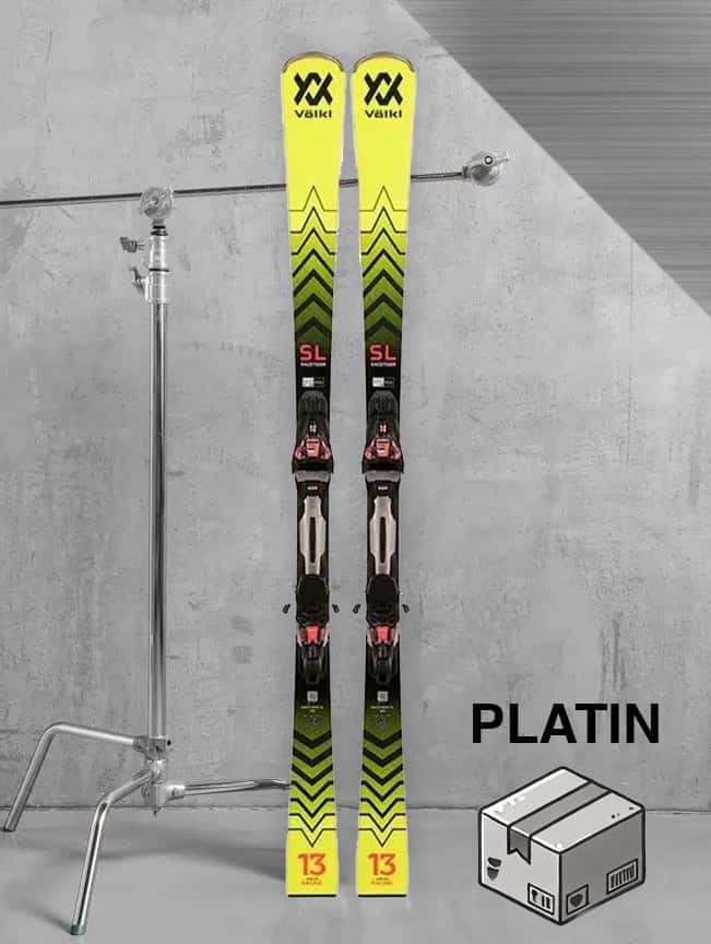 Herre race ski inkl. skistave – Platin-pakke