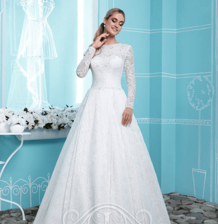 Brudekjole str. 34-72