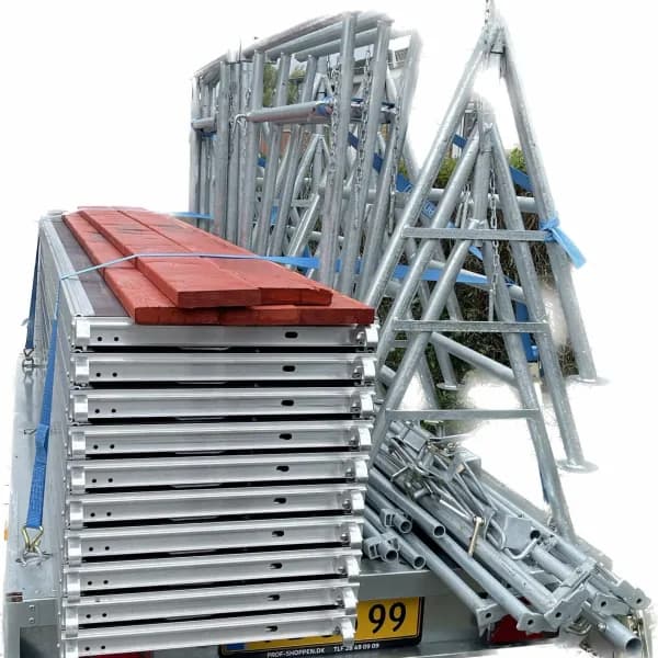 bukkestillads 15 meter