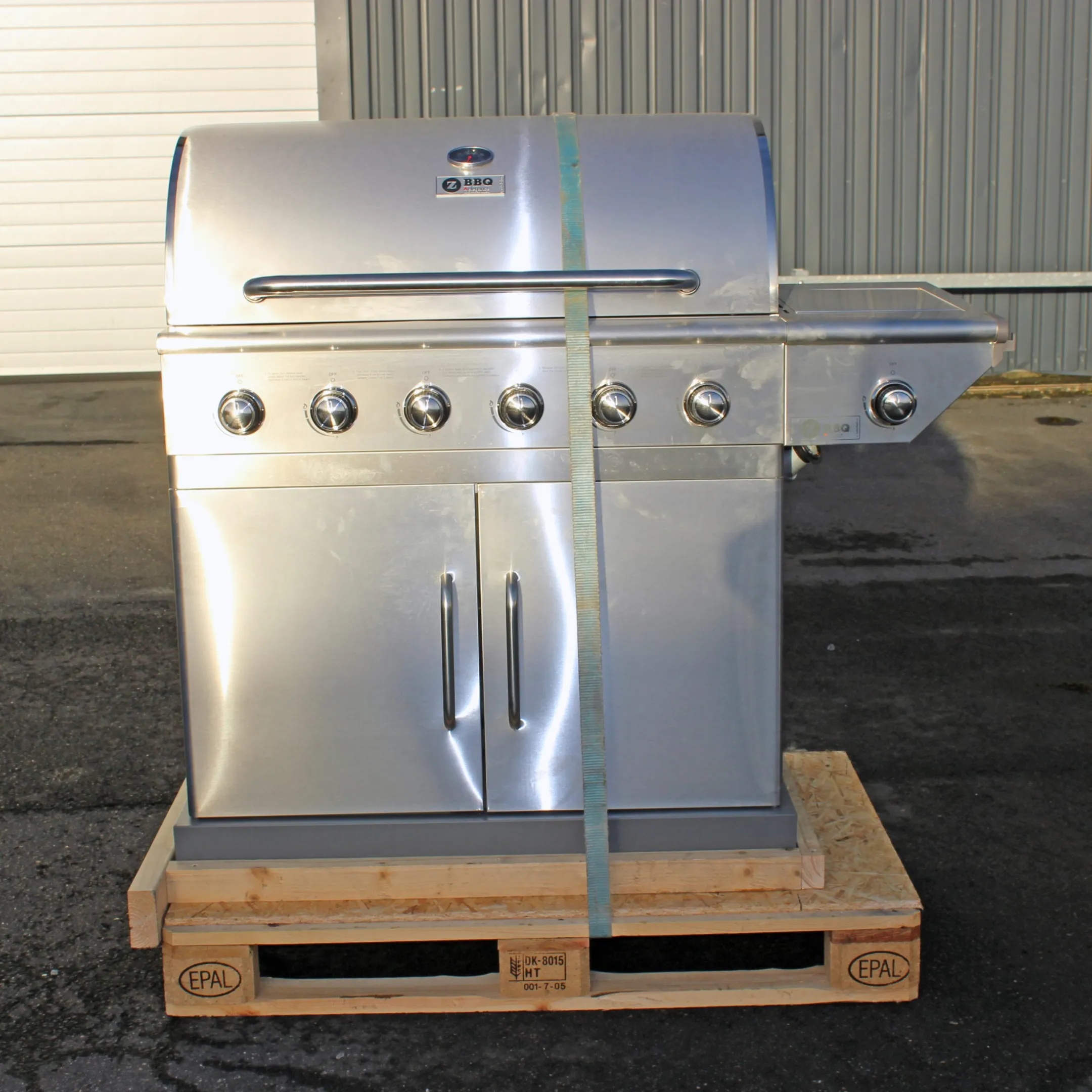 Gasgrill m. låg