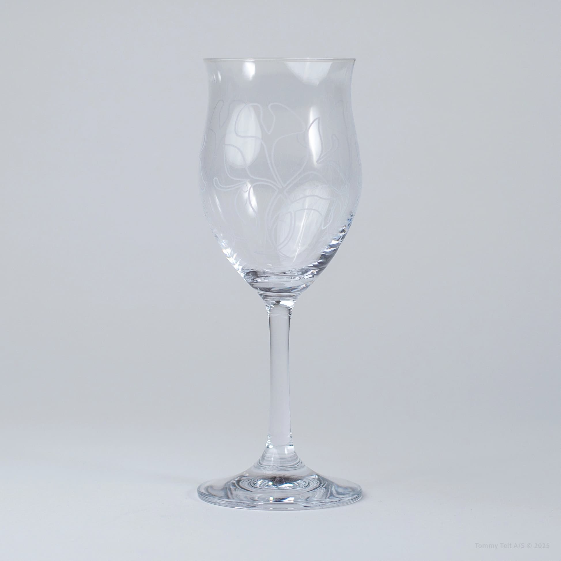 Tulipan hvidvinsglas