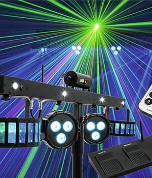 Eurolite Laser FX KLS Kompaktes All-In-One Lichtsystem