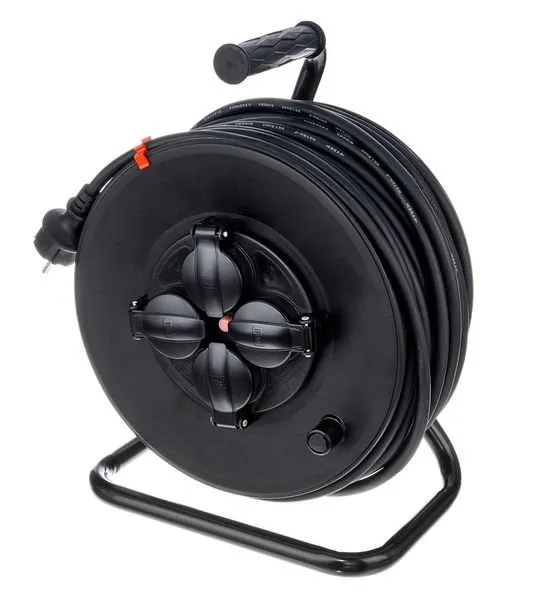 Power cable, 50m tromle, schuco