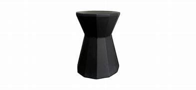 Mabel Panther - side table/ stool, sort/ black