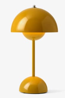 Flower Pot lampe, senneps gul