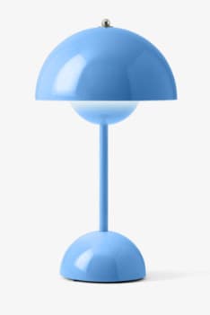 Flower Pot lampe, swim blue