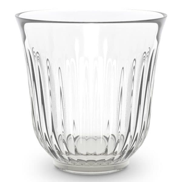 Lyngby fyrfadstage klar glas 26 cl