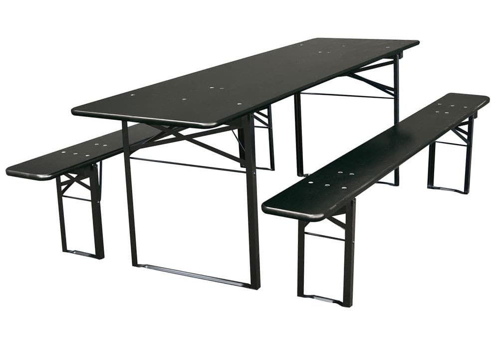Bord (bord/bænk sæt), sort