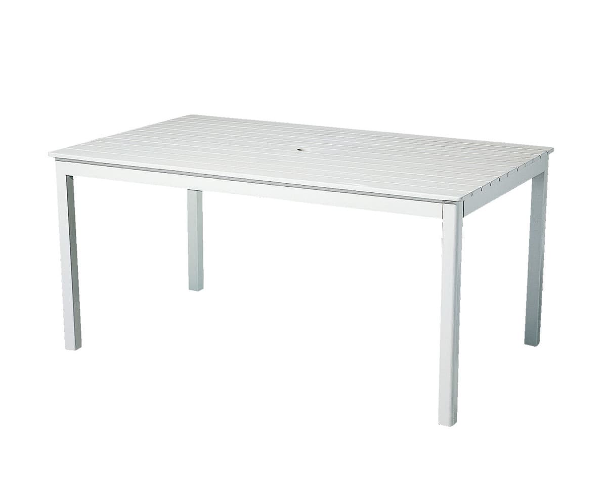 Havebord, hvid