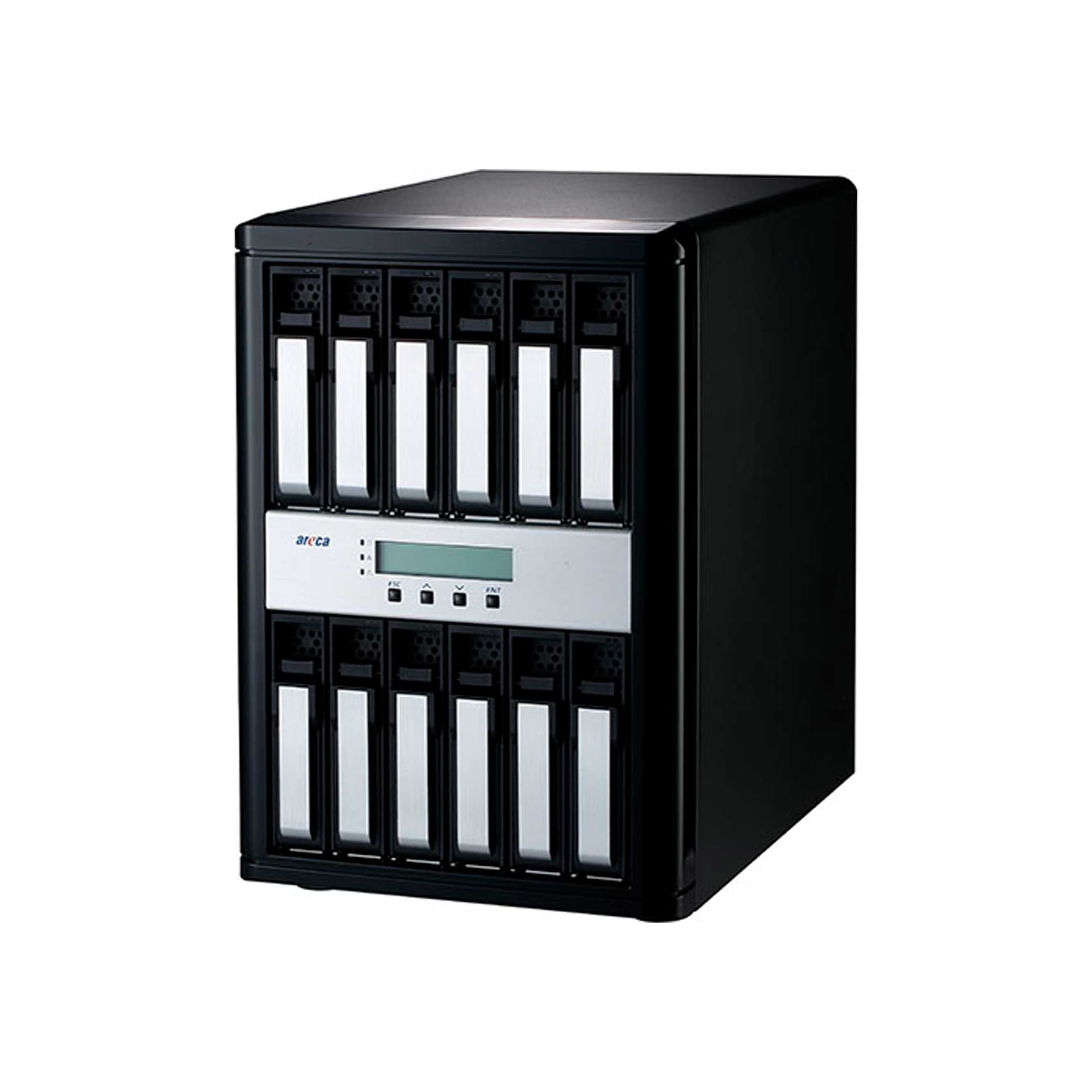 Areca Thunder 12 (72TB ell. 120TB)
