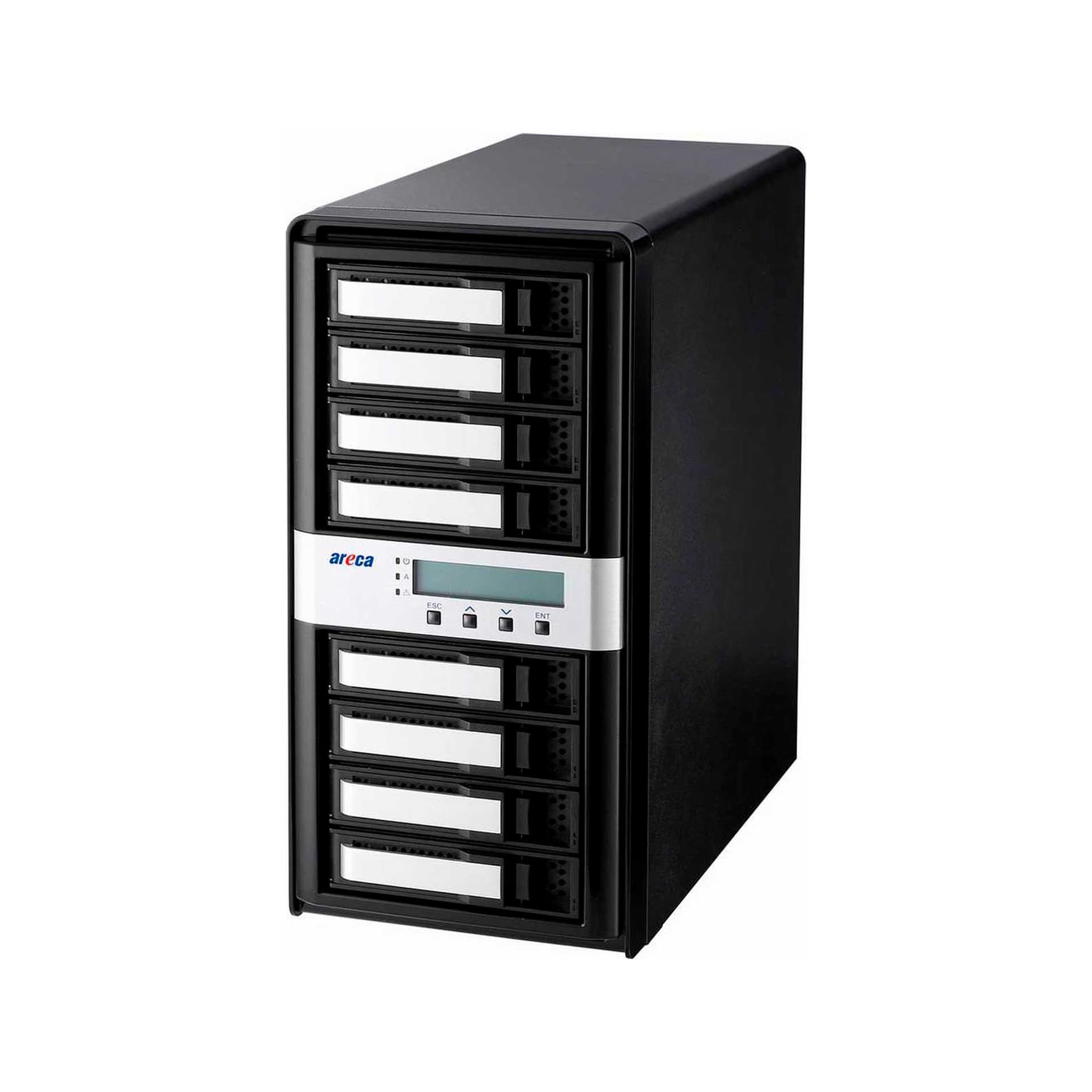Areca Thunder 8 (48TB ell. 80TB)