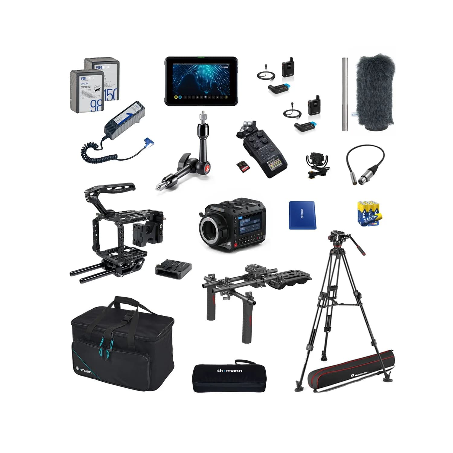 Blackmagic Pyxis 6K Kamerapakke Mellem