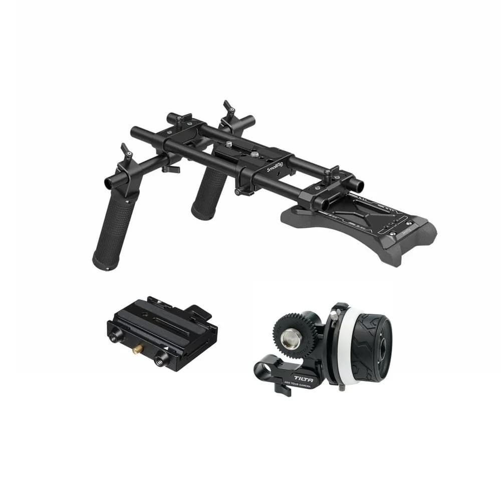 SmallRig Shoulderrig Kit med Tilta Mini Follow Focus