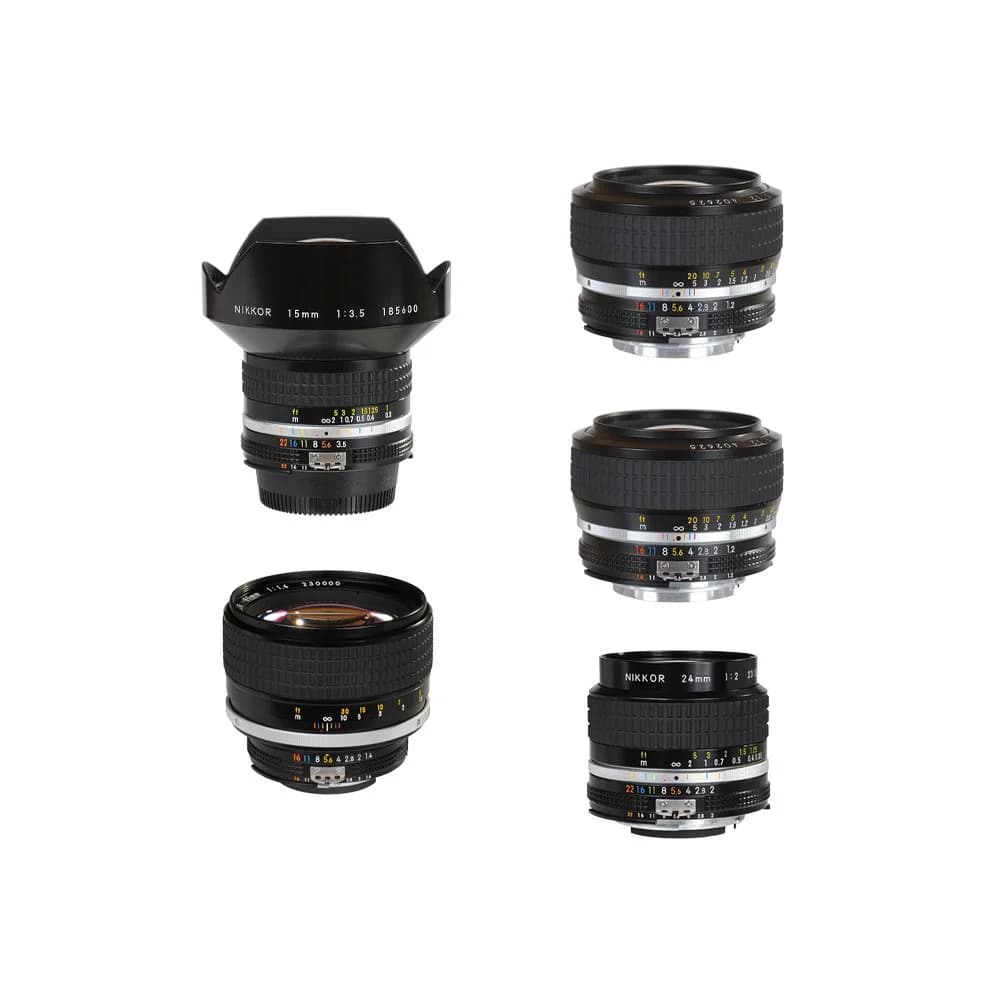 Nikon Nikkor AI-S Objektivpakke