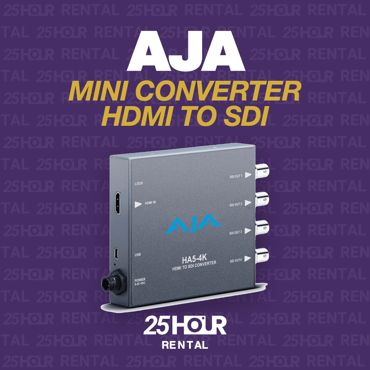 AJA Mini converter HDMI til SDI