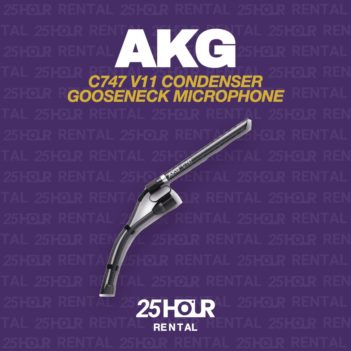 AKG C747 V11 CONDENSER GOOSENECK MICROPHONE