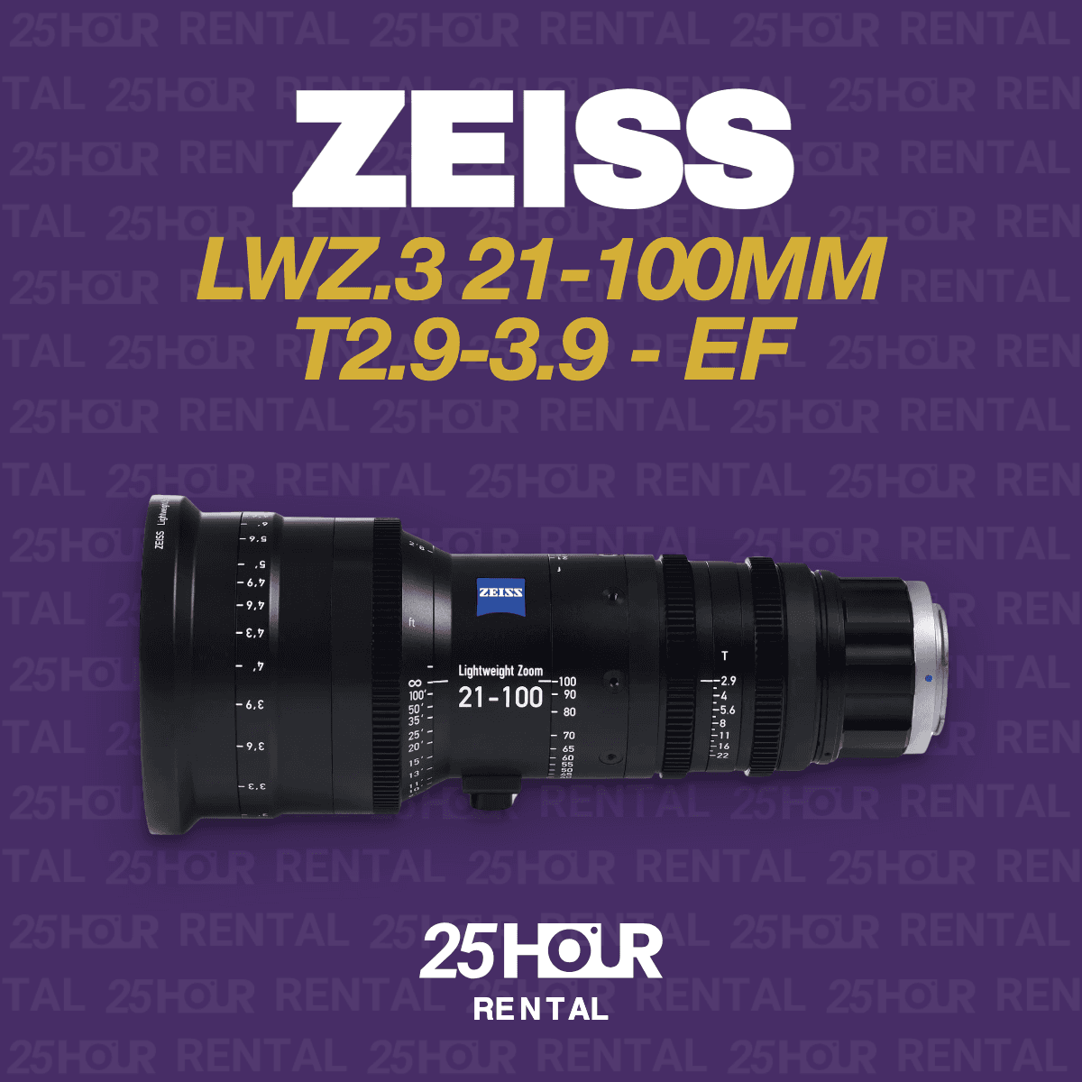 Carl Zeiss LWZ.3 21-100mm T2.9-3.9 M - EF