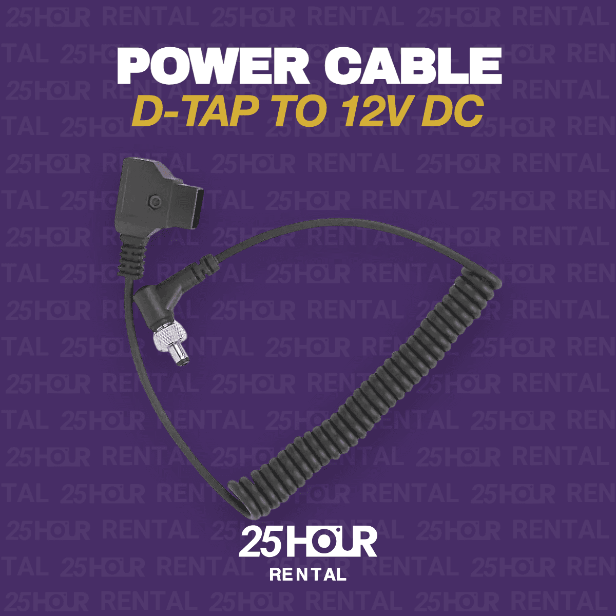 D-TAP to 12V DC power cable