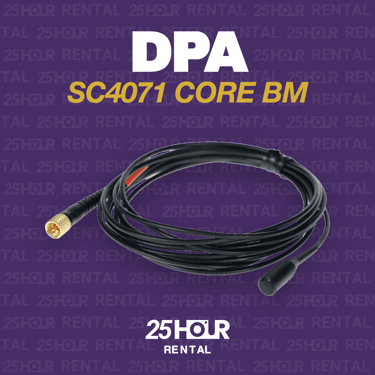 DPA SC4071-CORE-BM - Miniature-mikrofon - sort