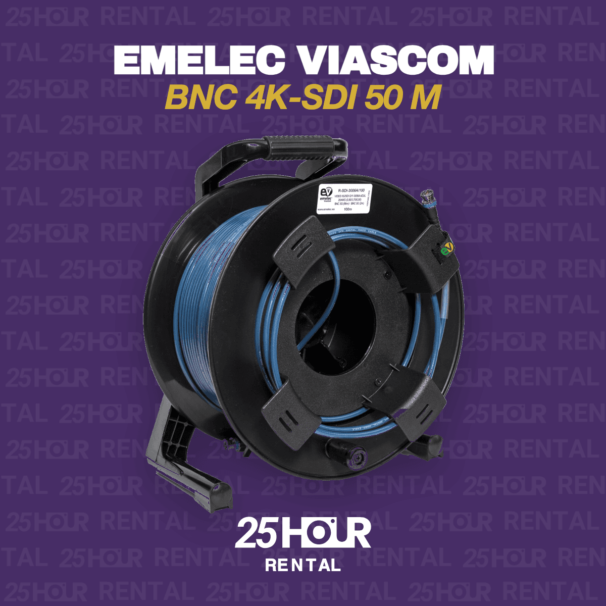 Emelec BNC 4K-SDI 50,0m UHD 4K