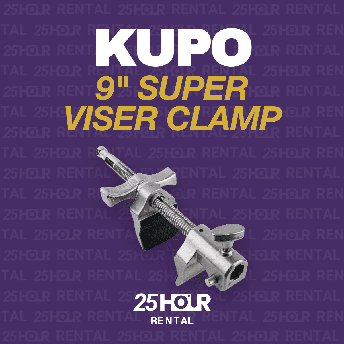 KUPO 9" Super Viser Clamp (Cardellini)