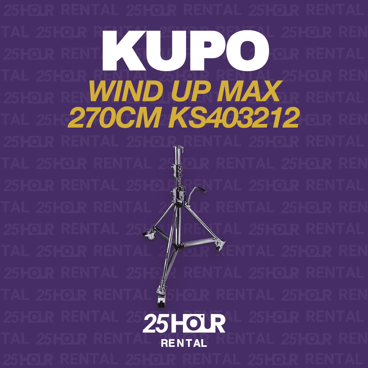 KUPO Wind Up - Max 270cm - KS403212