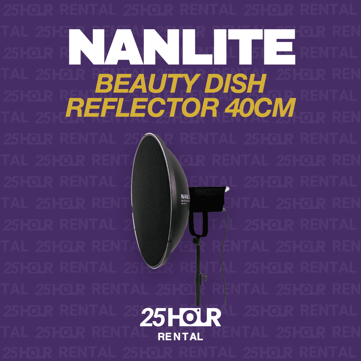 Nanlite Beauty Dish Reflector 40cm